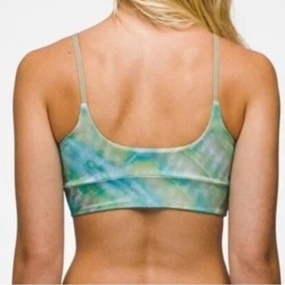 🌻NEW w/tags Prana Small Willow Falls Reversible Swim Top in Mirage Pattern (4) - Picture 3 of 12